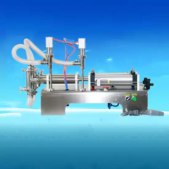 Double Heads Self Priming Liquid Filling Machine Triple Kindly